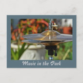 ハイハットシンバルズミュージックin the Park Photographic ポストカード (正面)