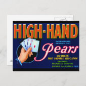 ハイハンド梨 ポストカード (正面/裏面)