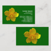 ハイパウムヒドコテ – グラスグリーン 名刺 (正面/裏面)