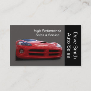 ハイパフォーマンスカーディーラー 名刺