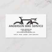 ハイパフォーマンスバイク修理メンテナンスコーチング 名刺 (正面)