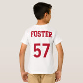 ハイパフォーマンスT — KFLスティングーズ#57 Foster Tシャツ (裏面フル)