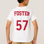 ハイパフォーマンスT — KFLスティングーズ#57 Foster Tシャツ (裏面)