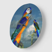 ハイパロッツ ラージ壁時計 (傾斜)