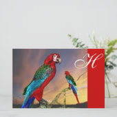 ハイパロッツ/レッドアラモノグラム 便箋 (スタンド正面)