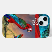 ハイパロッツ/レッドアラモノグラム Case-Mate iPhoneケース (裏面 (横))