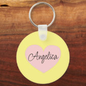 ハイパーソナライズされた・アンド・ハグ |ひまわり付きかわいい猫 キーホルダー (裏面)