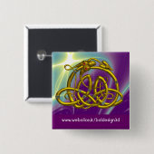 ハイパードラゴン 缶バッジ (正面&裏面)