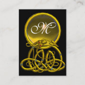 ハイパードラゴンTOPAZモノグラムブラックイエロー 名刺 (裏面)