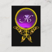 ハイパーバタフライアメジストモノグラム黄紫 名刺 (裏面)