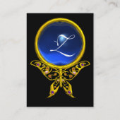 ハイパーバタフライサファイアモノグラムブルー 名刺 (裏面)