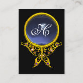 ハイパーバタフライトパーズモノグラムブルー 名刺 (裏面)