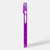 ハイパーバレンタインモノグラムピンク明るい赤紫色紫 Case-Mate iPhoneケース (裏面 / 左)