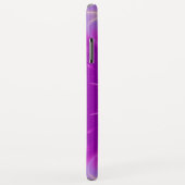 ハイパーバレンタインモノグラムピンク明るい赤紫色紫 Case-Mate iPhoneケース (裏面/右)