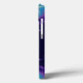 ハイパーバレンタインモノグラムピンク明るい赤紫色紫 Case-Mate iPhoneケース (裏面 / 左)