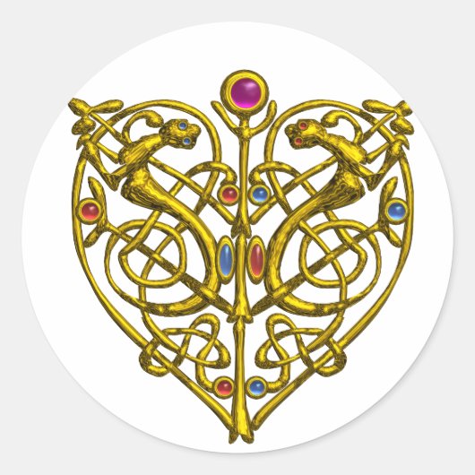 ハイパーバレンタイン ラウンドシール (正面)