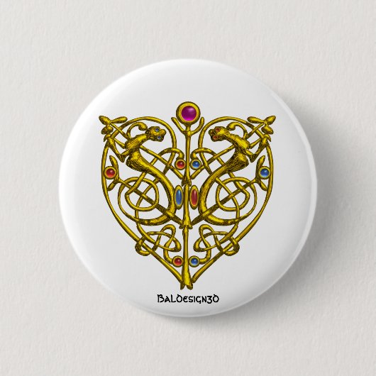 ハイパーバレンタイン 缶バッジ (正面)