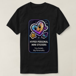 ハイパーパーソナルミニステッカー | カスタムパーソナル Tシャツ