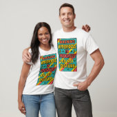 ハイパーフォーカス進行中・邪魔しないでADHD集中モード Tシャツ (ユニセックス)
