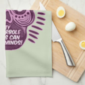 ハイパーボおもしろいル英語 キッチンタオル (四つ折り)