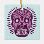 ハイパーボおもしろいル英語 セラミックオーナメント (正面)
