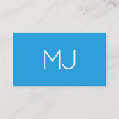 ハイパーミニマルではっきりしたなロゴのデュオの調子 名刺 (正面)