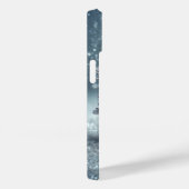 ハイパーリアリスティックな凍った雪の結晶のスマホケース 冬 Case-Mate iPhoneケース (裏面 / 右)
