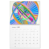 ハイパー次元の共鳴器2017のカレンダー カレンダー (1月 2027)