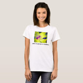 ハイパー黄色いハイビスカス Tシャツ (正面フル)