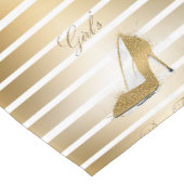 ハイヒールかわいらしは「女の子の友人」の靴 ショートテーブルランナー (コーナー)