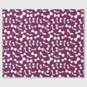 ハイヒールとネクタイの独身最後の贈り物 シームレス ラッピングペーパー (フラット)