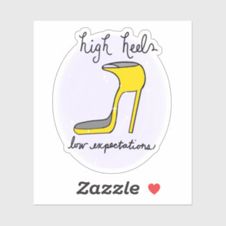 ハイヒールのシール シール