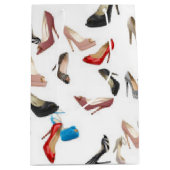 ハイヒールの靴 ミディアムペーパーバッグ (正面)