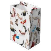 ハイヒールの靴 ミディアムペーパーバッグ (正面アングル)