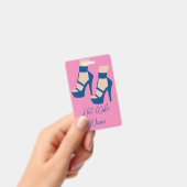 ハイヒールサンダル_コーブ バッジ (手持ち)