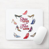 ハイヒールシューズコラージスティレットパンプスヒール マウスパッド (マウス)