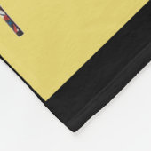 ハイヒールシューズコラージュステレットイエローブランケット フリースブランケット (角)