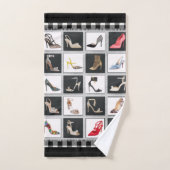 ハイヒールシューズコラージュステレットポンプタオルセット バスタオルセット (ハンドタオル)