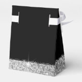 ハイヒールスティレット靴ブラックシルバー誕生日 フェイバーボックス (裏面サイド)