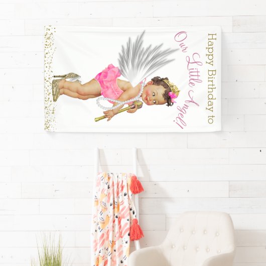 ハイヒールズパールエンジェルガールズバースデーパーティー 横断幕 (インサイチュ)