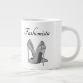 ハイヒールファッショニスタシューズ ジャンボコーヒーマグカップ (右)