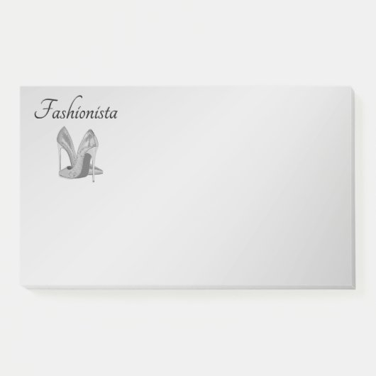 ハイヒールファッショニスタシューズ ポストイット (正面)