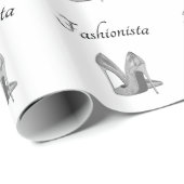 ハイヒールファッショニスタシューズ ラッピングペーパー (ロールコーナー)