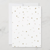 ハイヒールファッションシューズグラム美しいスウィート16 招待状 (裏面)