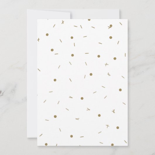 ハイヒールファッションシューズグラム美しいスウィート16 招待状 (裏面)