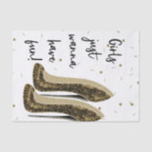 ハイヒールファッションシューズグラム美しいスウィート16 薄葉紙 (正面)