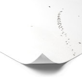 ハイヒールファッションスケッチ –  ポスター (角)