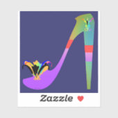 ハイヒールファンシービニールシール シール (シート)