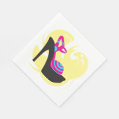 ハイヒールファンシーファッション スタンダードランチョンナプキン (角)