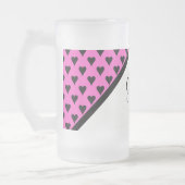 ハイヒールポンプそれ フロストグラスビールジョッキ (左)